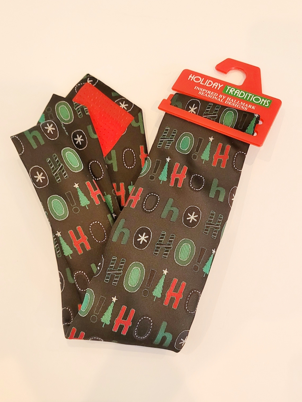 Holiday Traditions 'Ho Ho' Christmas Tie